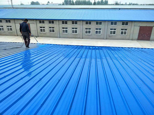  彩鋼瓦噴漆翻新工業(yè)廠房、倉庫
